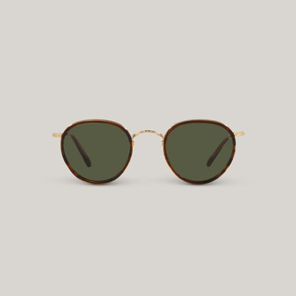 OLIVER PEOPLES MP-2 SUN TUSCANY TORTOISE/ GOLD W/G15 LENS