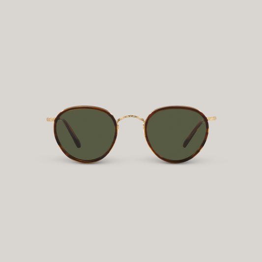 OLIVER PEOPLES MP-2 SUN TUSCANY TORTOISE/ GOLD W/G15 LENS