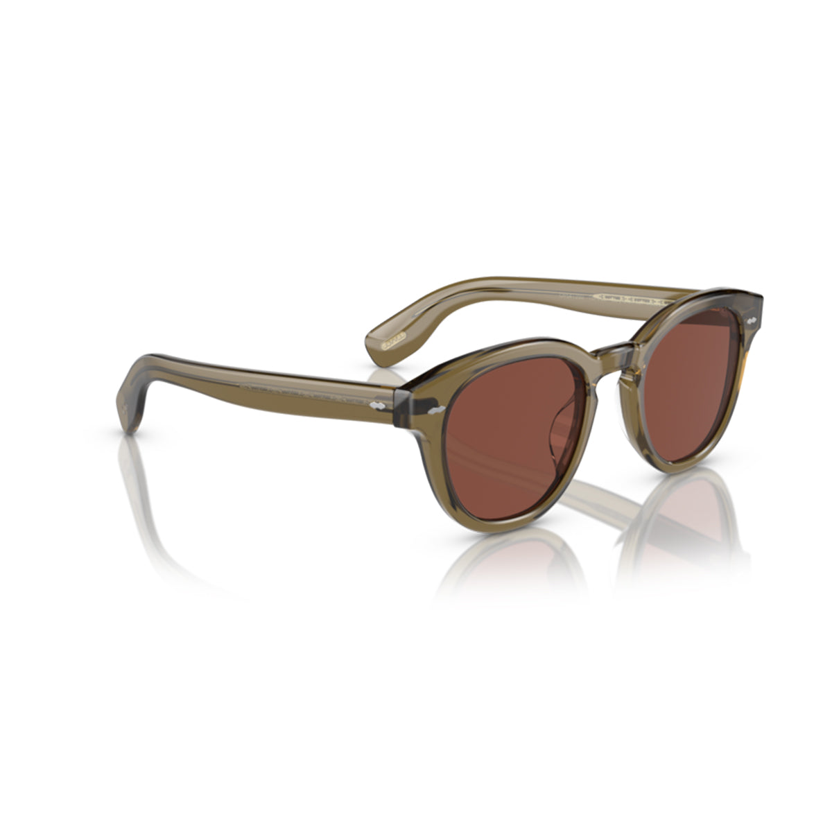 OLIVER PEOPLES CARY GRANT SUN DUSTY OLIVE W/ ROSEWOOD