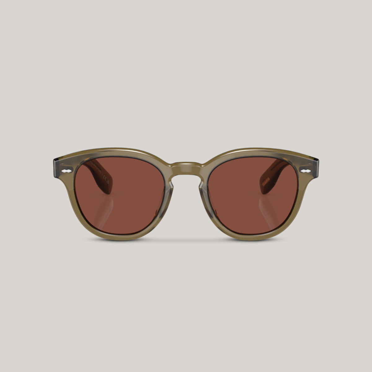 OLIVER PEOPLES CARY GRANT SUN DUSTY OLIVE W/ ROSEWOOD