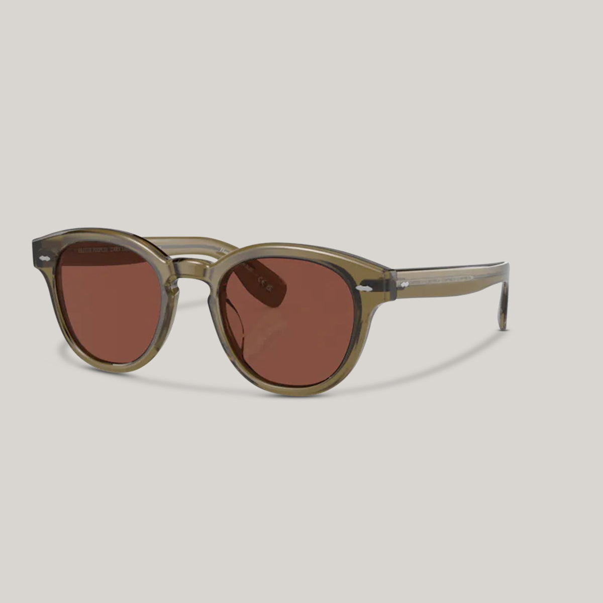 OLIVER PEOPLES CARY GRANT SUN DUSTY OLIVE W/ ROSEWOOD