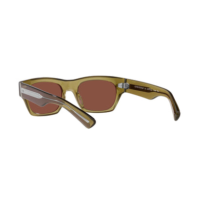 OLIVER PEOPLES KASDAN DUSTY OLIVE W/ BURGUNDY