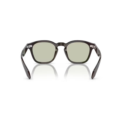 OLIVER PEOPLES N.03 KURI BROWN W/DEMO LENS - GREEN WASH