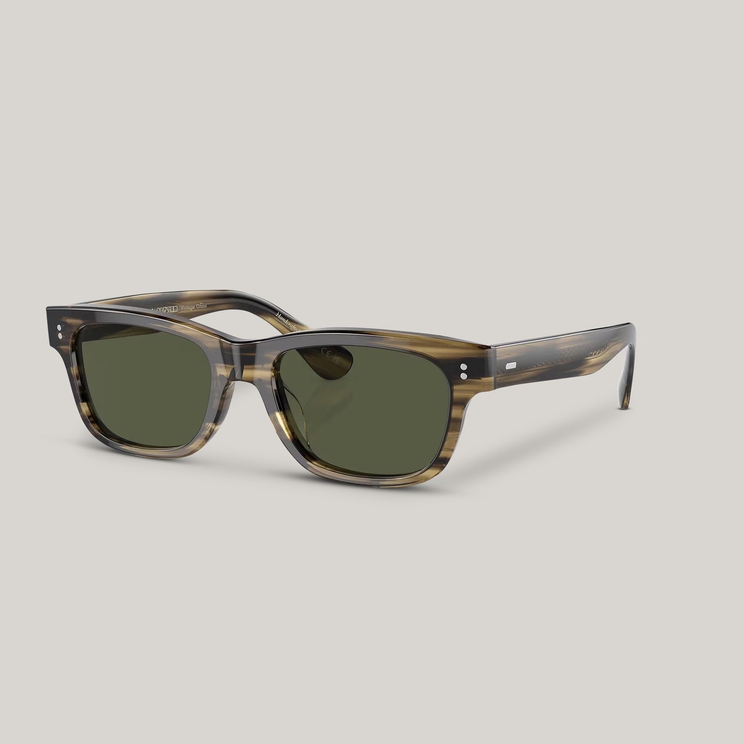 OLIVER PEOPLES ROSSON SUN OLIVE SMOKE W/G15