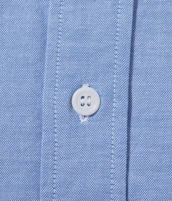 BUZZ RICKSON x PPHH - 4OZ COTTON OXFORD CLOTH SHIRT - BLUE