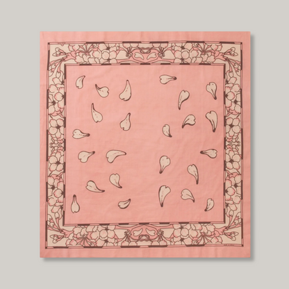 ONE EAR BRAND CERASUS (SAKURA)  BANDANA - QUARTZ PINK