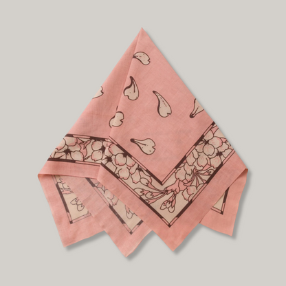 ONE EAR BRAND CERASUS (SAKURA)  BANDANA - QUARTZ PINK