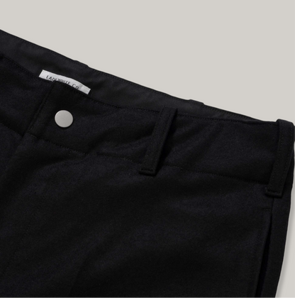 LADY WHITE CO. WOOL JERSEY PANT - BLACK