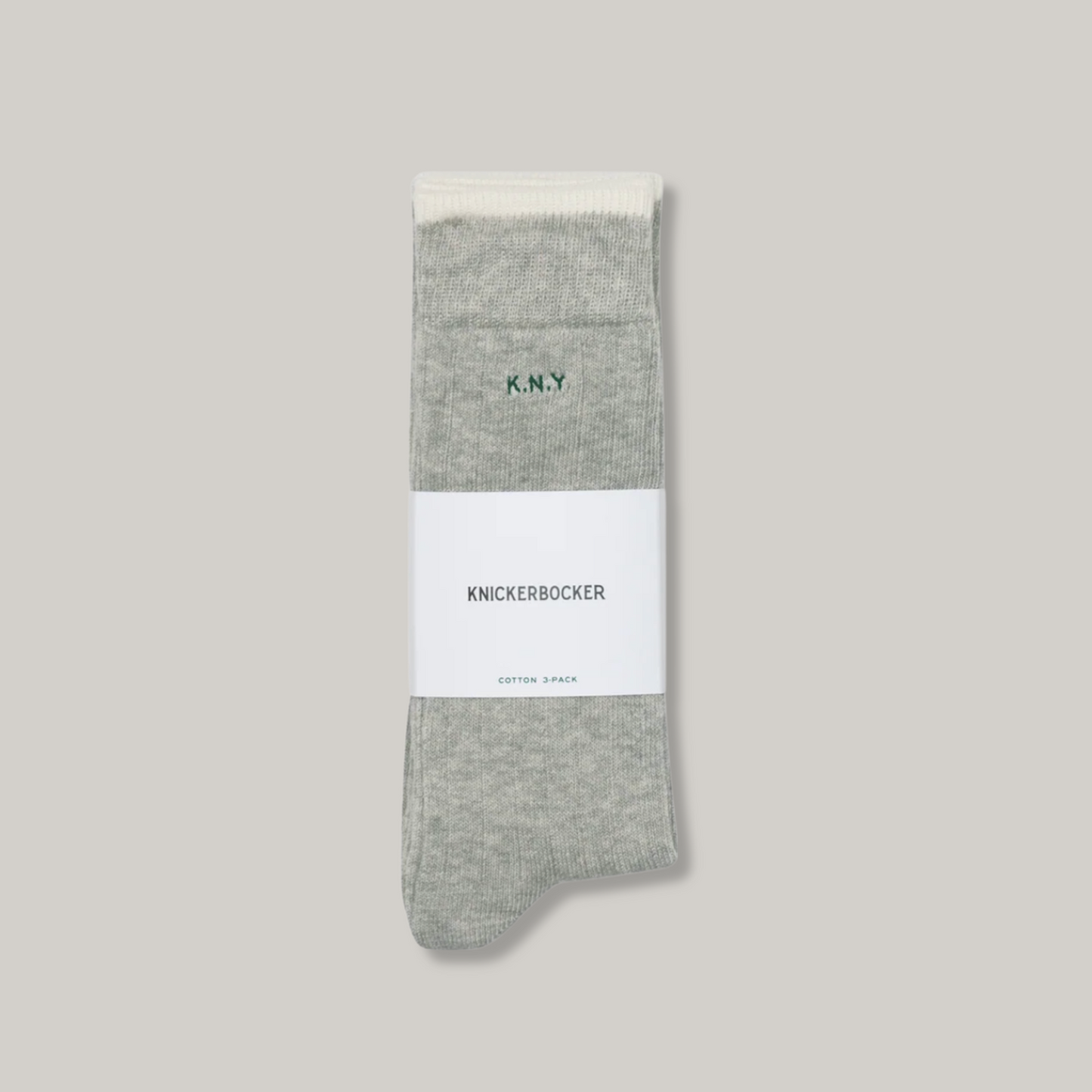 KNICKERBOCKER 3-PACK VARIETY COTTON SOCKS