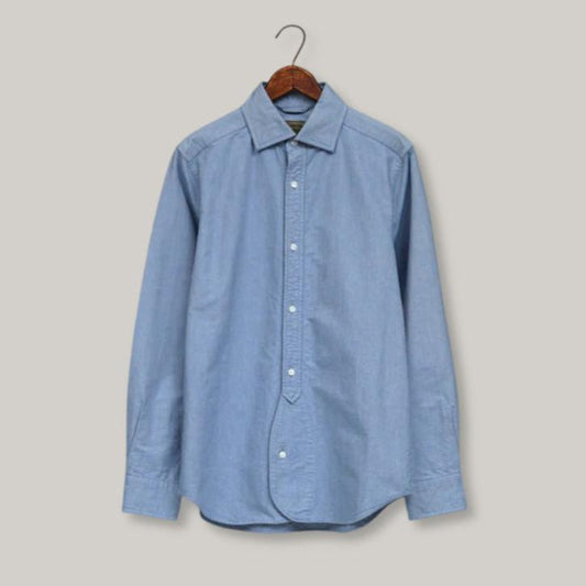 NIGEL CABOURN MAINLINE BRITISH OFFICERS SHIRT - SAX