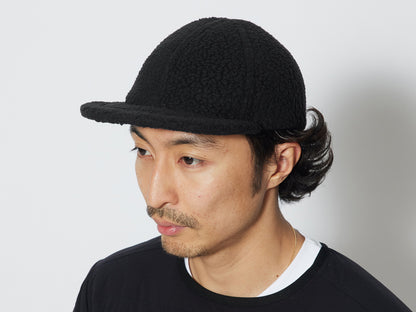 SNOW PEAK THERMAL BOA FLEECE CAP - BLACK