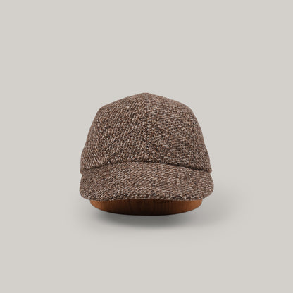 ANONYMOUS ISM TWEED KYOTO CAP - BROWN