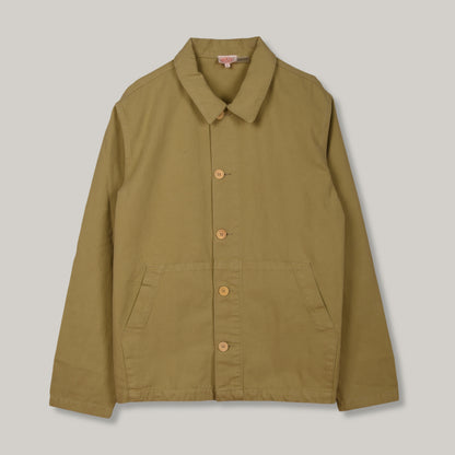 ARMOR LUX FISHERMAN JACKET HERITAGE - PALE OLIVE