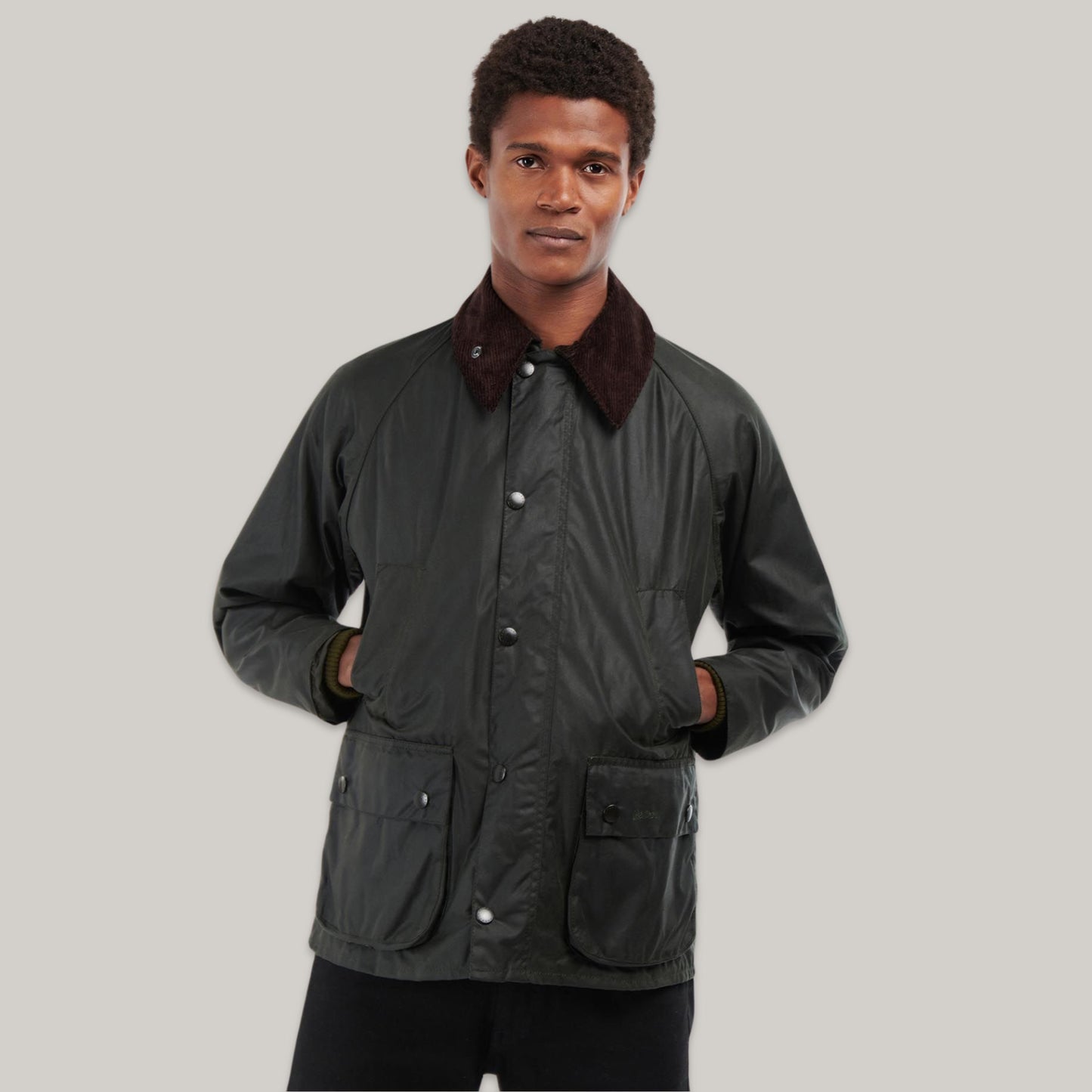 BARBOUR BEDALE WAX JACKET - SAGE