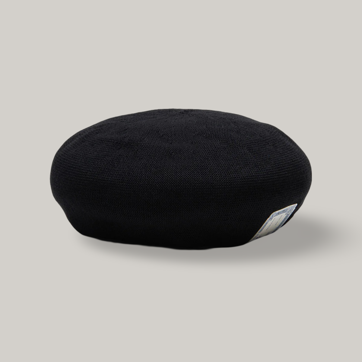 H.W. DOG & CO. COTTON CLUB BASIC BERET - BLACK