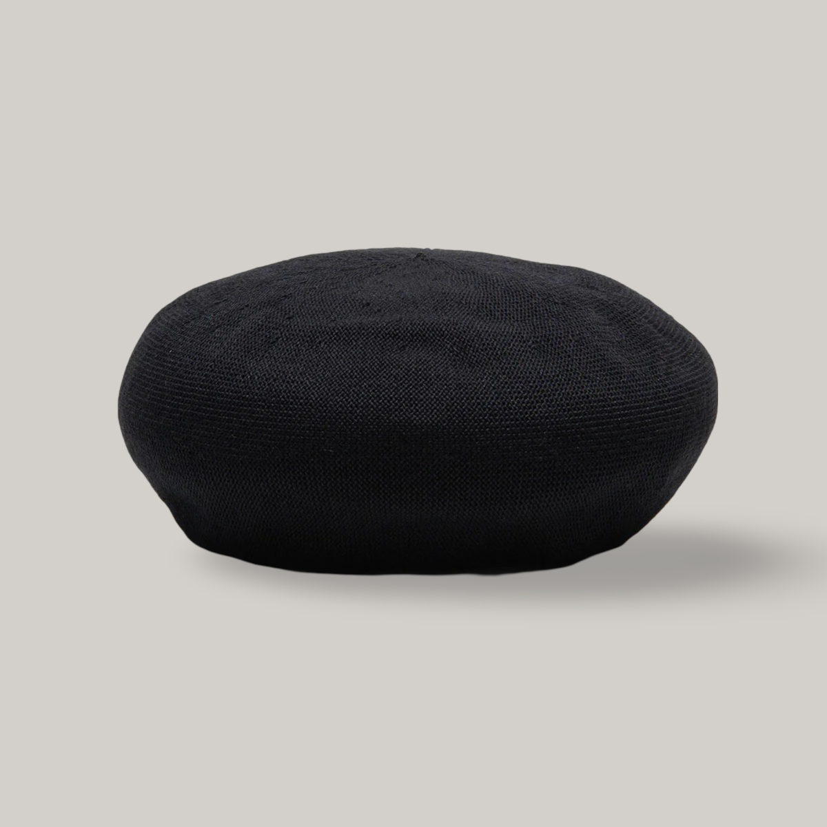 H.W. DOG & CO. COTTON CLUB BASIC BERET - BLACK