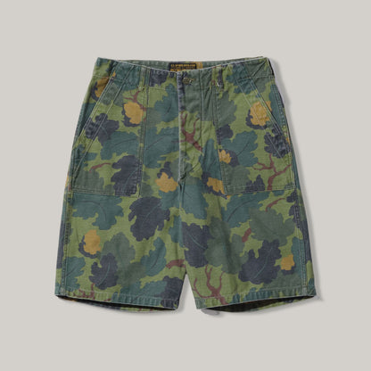 BUZZ RICKSON CIVILIAN MODEL SHORTS -  MITCHELL PATTERN CAMOUFLAGE