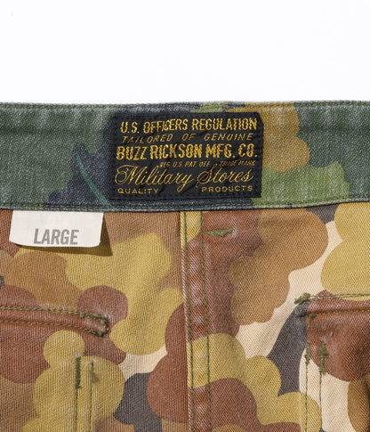 BUZZ RICKSON CIVILIAN MODEL SHORTS -  MITCHELL PATTERN CAMOUFLAGE