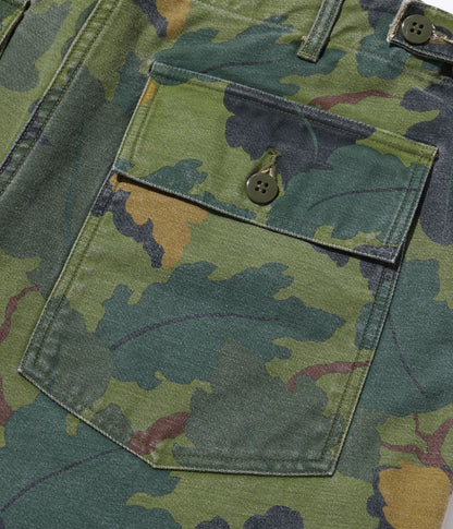 BUZZ RICKSON CIVILIAN MODEL SHORTS -  MITCHELL PATTERN CAMOUFLAGE