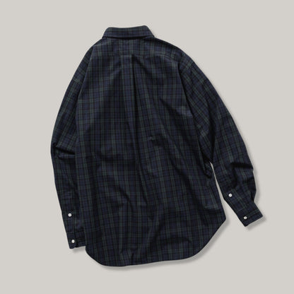 LENO BUTTON DOWN SHIRT - BLACK WATCH