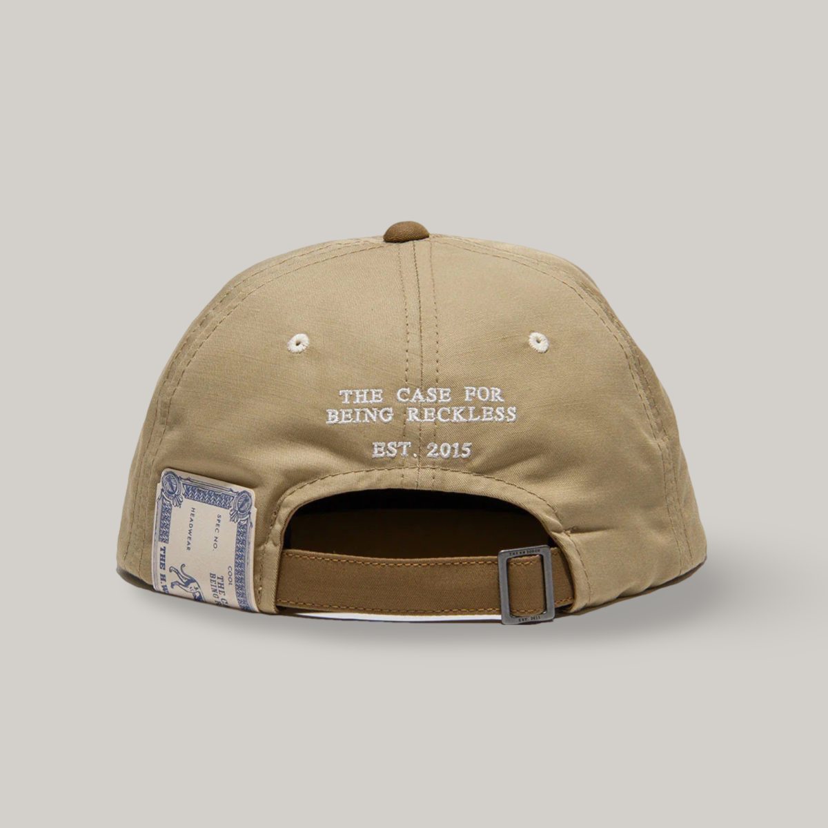 H.W. DOG & CO. 2 TONE 90's CAP - BEIGE x KHAKI