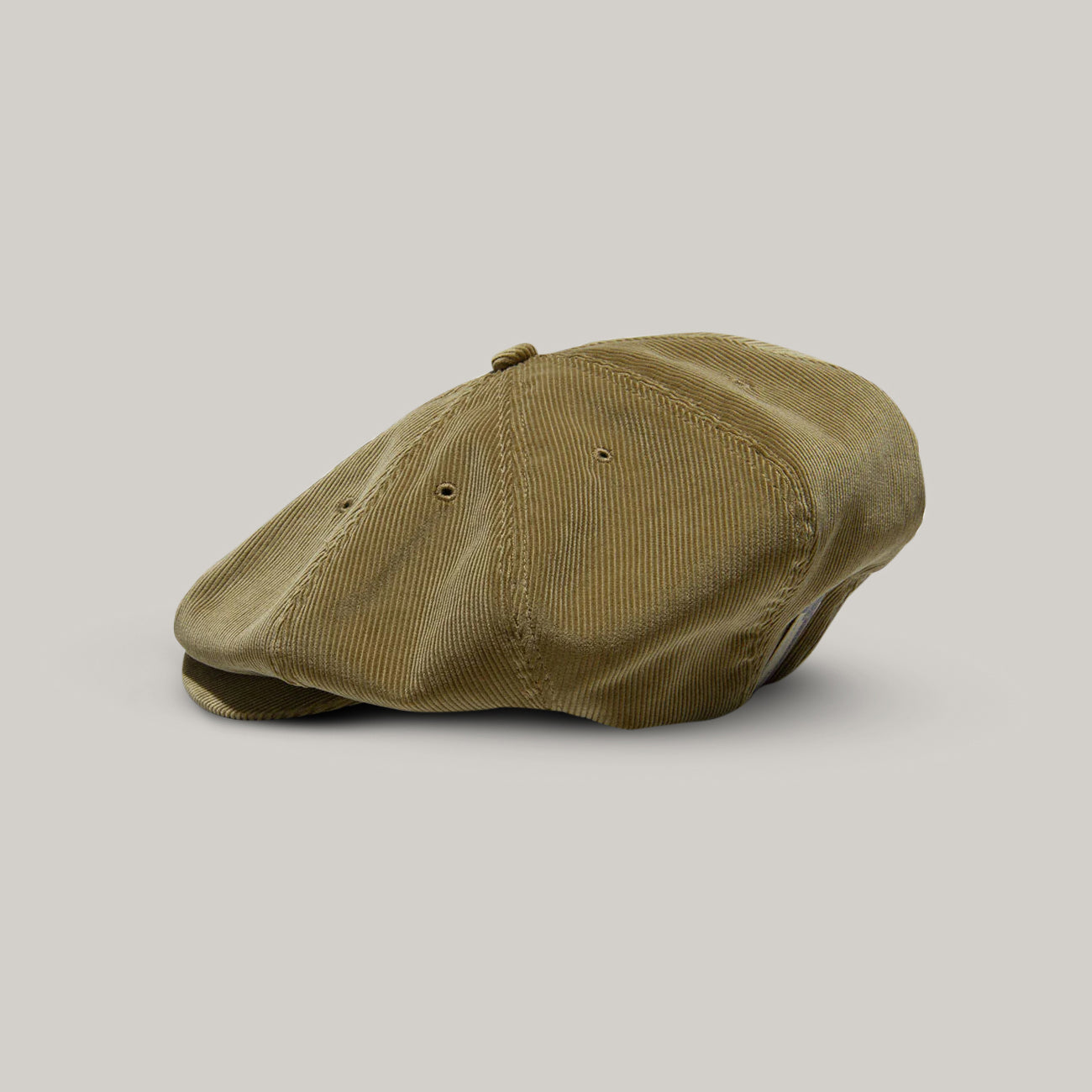 H.W. DOG & CO. BRITISH CORDUROY PK HUNTING CAP - BEIGE