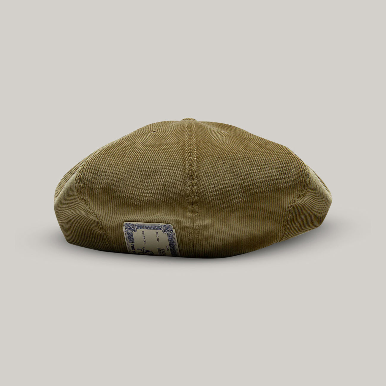 H.W. DOG & CO. BRITISH CORDUROY PK HUNTING CAP - BEIGE