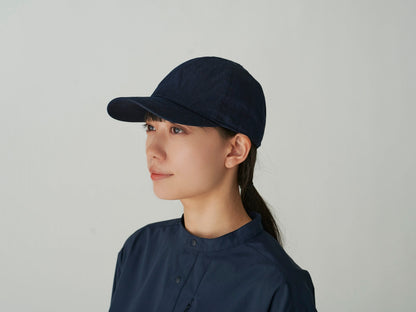 SNOW PEAK INDIGO C/N CAP - IVORY