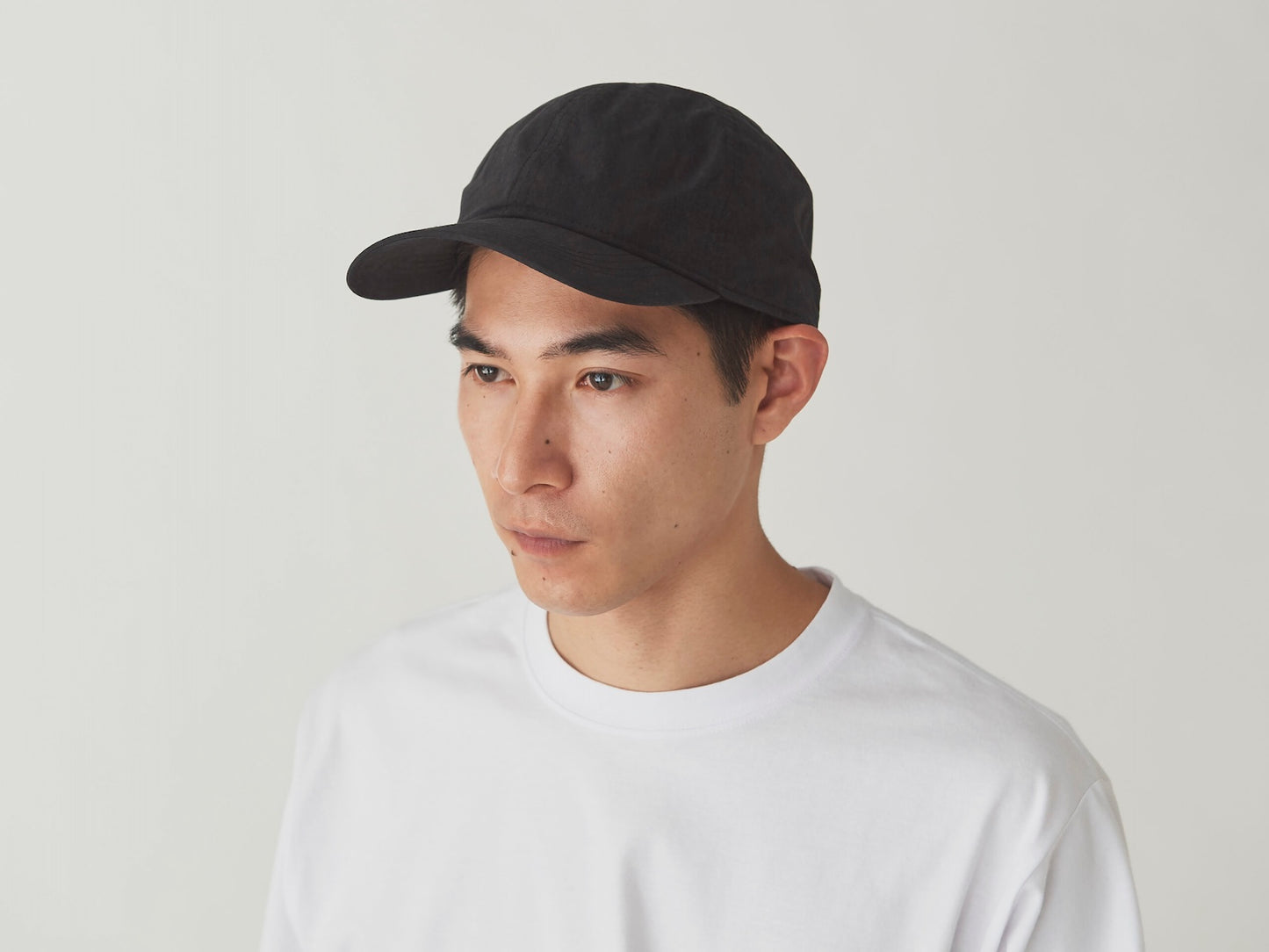 SNOW PEAK INDIGO C/N CAP - BLACK