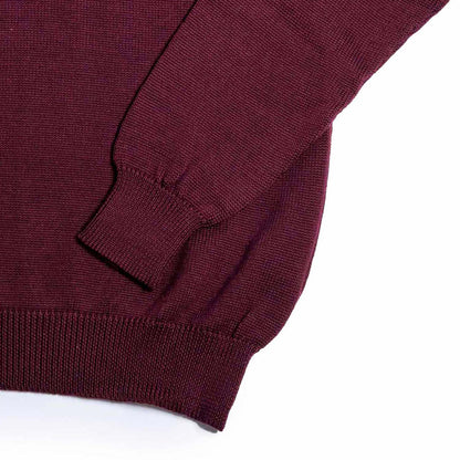 HEIMAT DECK SWEATER - BURGUNDY