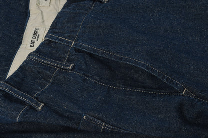 EAT DUST FRISCO CHINO HEMP DENIM - INDIGO