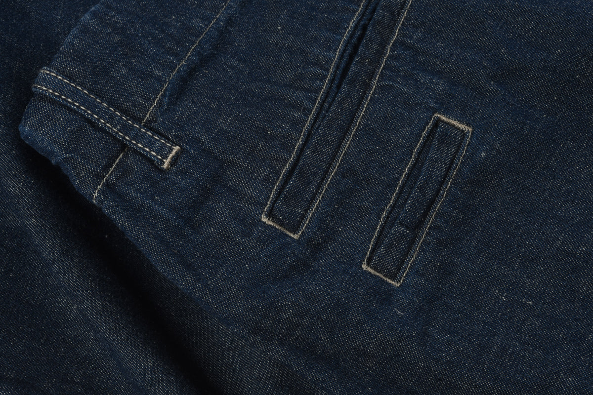 EAT DUST FRISCO CHINO HEMP DENIM - INDIGO