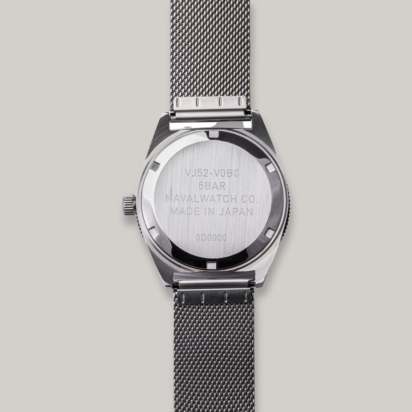 Naval Watch Co. FRXB001 Mesh Strap - Black