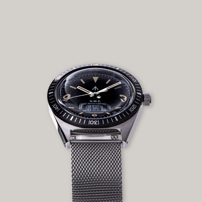 Naval Watch Co. FRXB001 Mesh Strap - Black