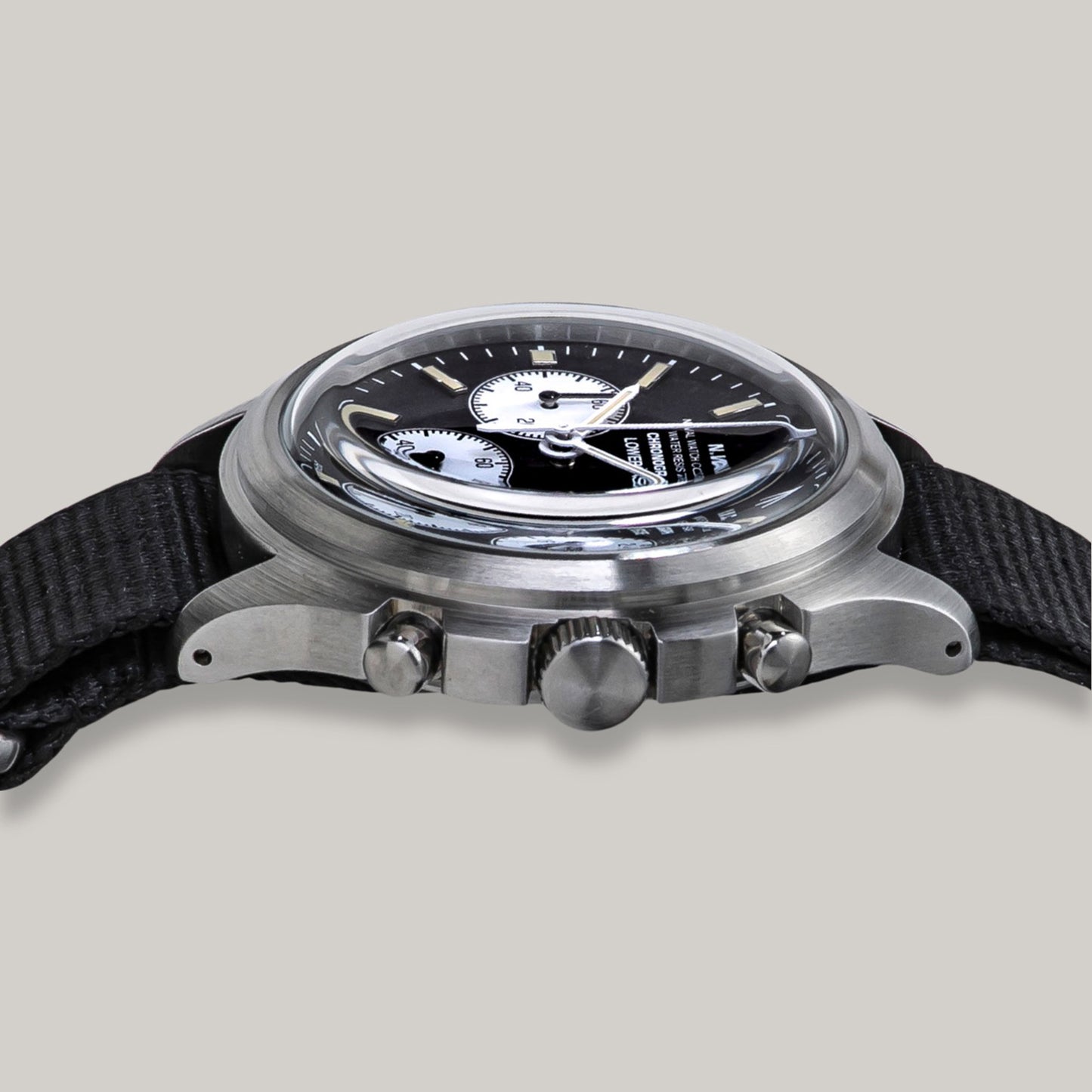 Naval Watch Co. FRXC001 Chronograph NATO Strap - Black