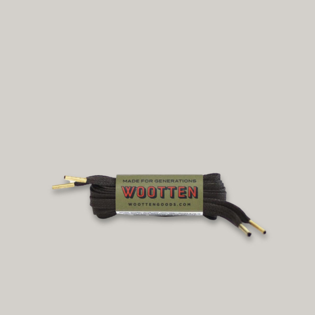 WOOTTEN 6MM FLAT LACES 150CM