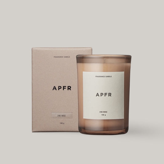 APFR FRAGRANCE CANDLE - OAKMOSS & AMBER