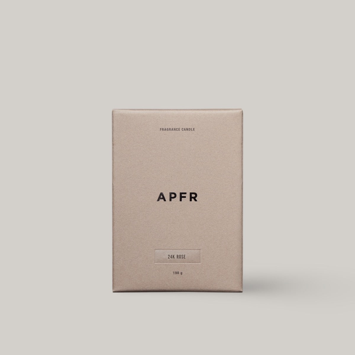 APFR FRAGRANCE CANDLE - WHITE TEA