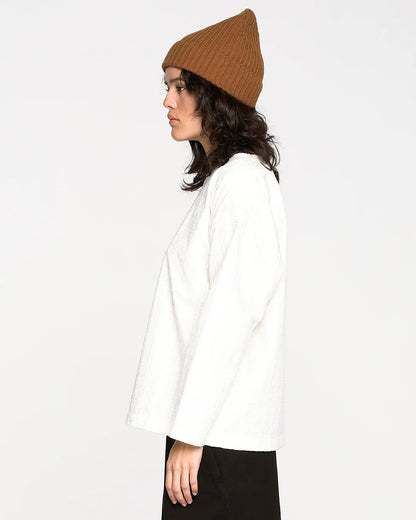 GIRLS OF DUST GARDENER SMOCK - MILK