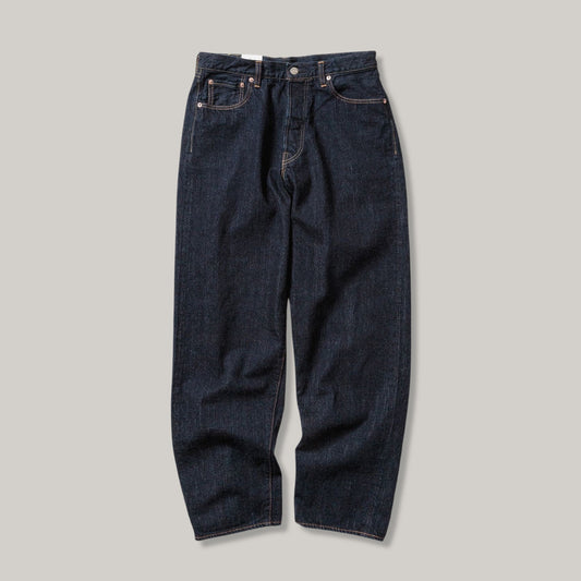 LENO LOOSE TAPERED JEAN - INDIGO