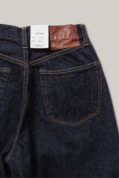 LENO LOOSE TAPERED JEAN - INDIGO