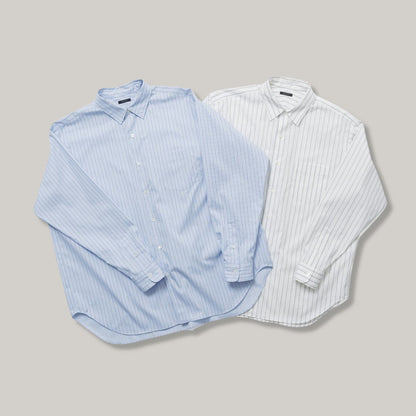 LENO STANDARD STRIPE SHIRT - WHITE STRIPE