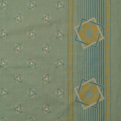 ONE EAR BRAND 'HOME I'LL NEVER BE' BANDANA - SAGE GREEN