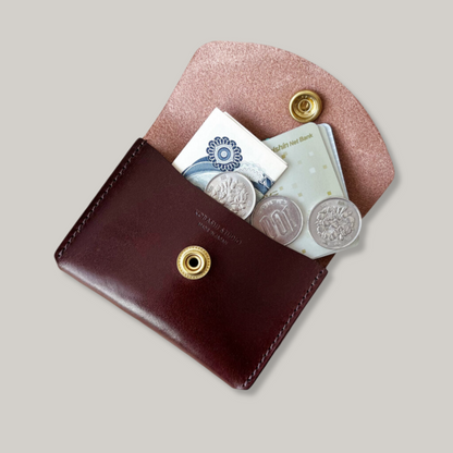 KOBASHI STUDIO CARD CASE WALLET - BROWN