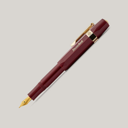 KAWECO CLASSIC FOUNTAIN PEN FINE - BORDEAUX