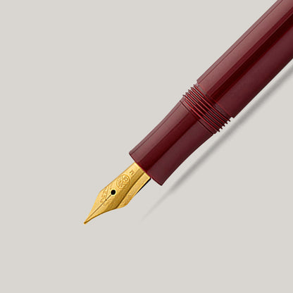 KAWECO CLASSIC FOUNTAIN PEN FINE - BORDEAUX