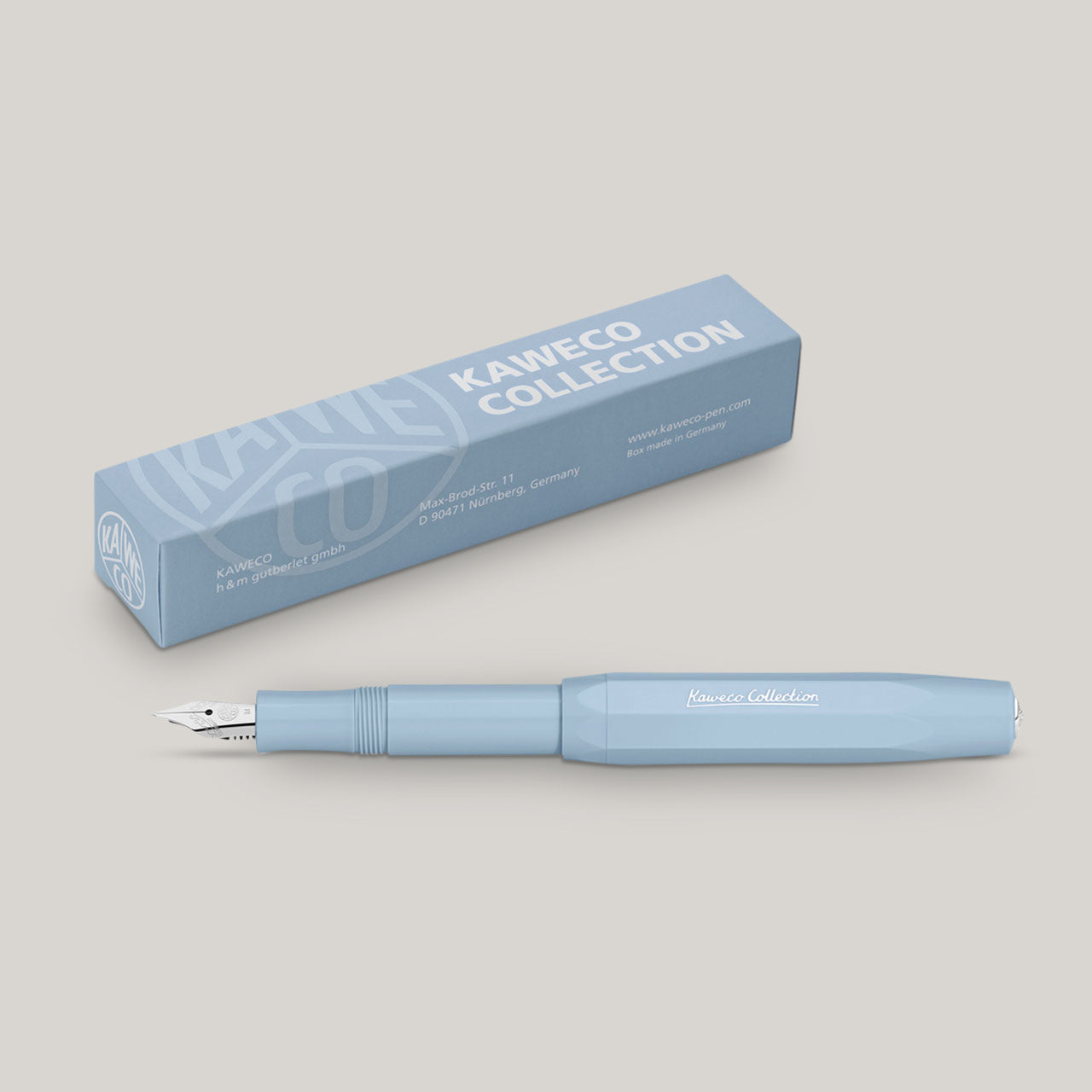 KAWECO COLLECTION SPORT FOUNTAIN PEN MEDIUM - MELLOW BLUE