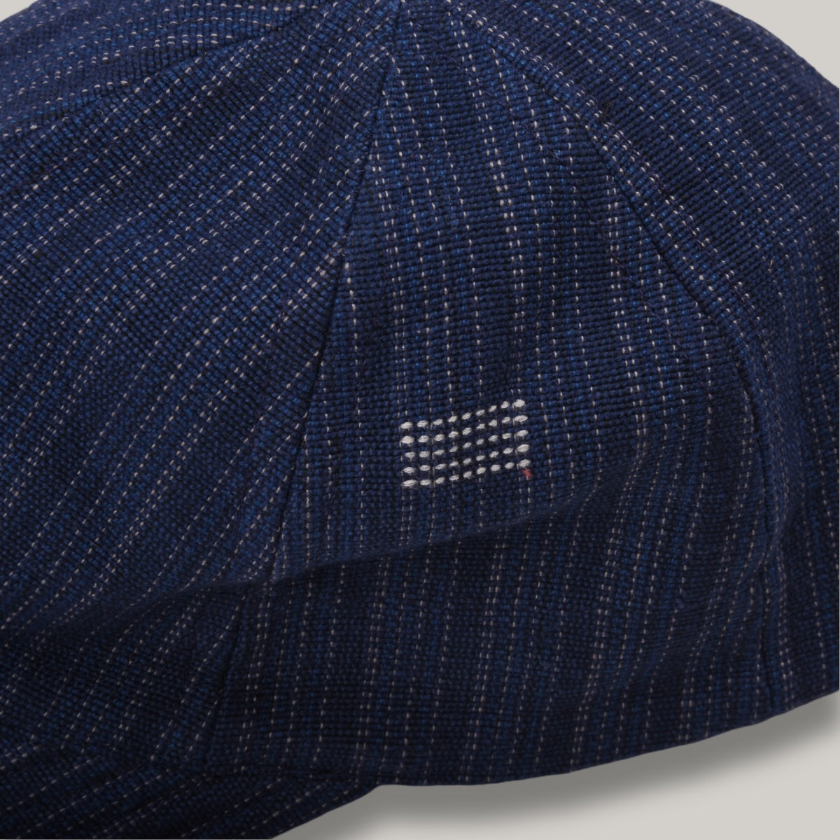 KARDO QUILTED PEAK CAP - INDIGO