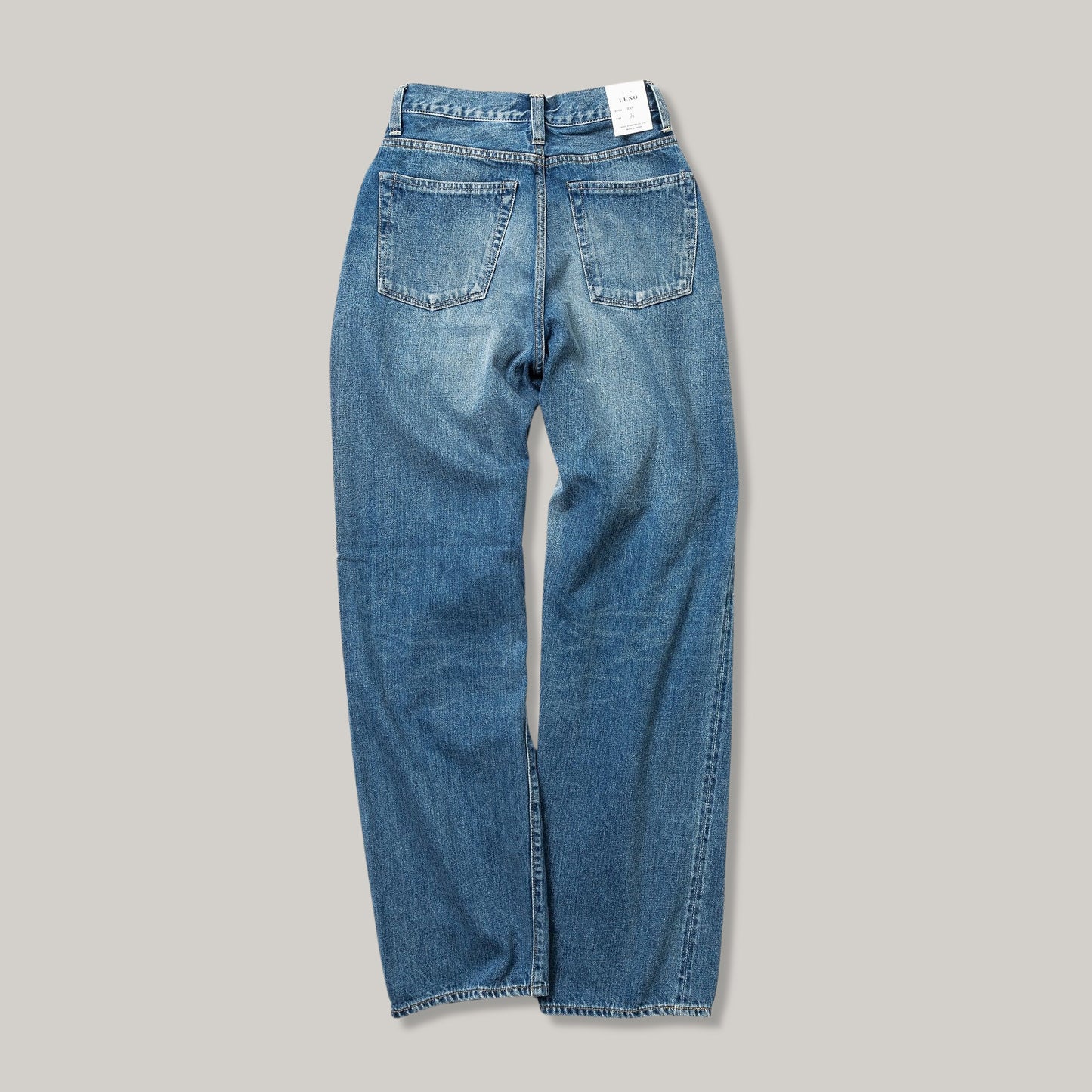 LENO KAY HIGH WAISTED JEANS - FADE INDIGO