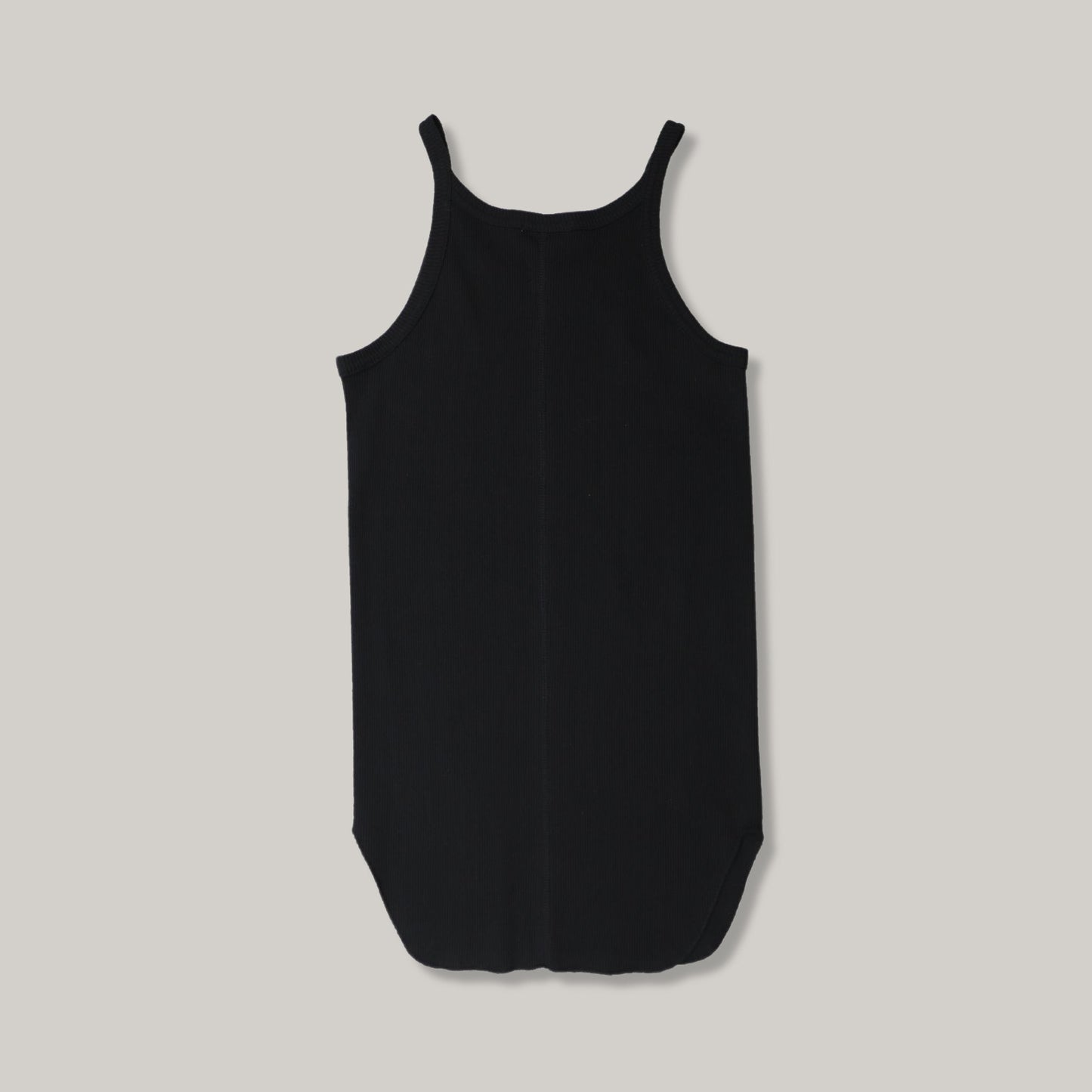 LENO TANK TOP - BLACK